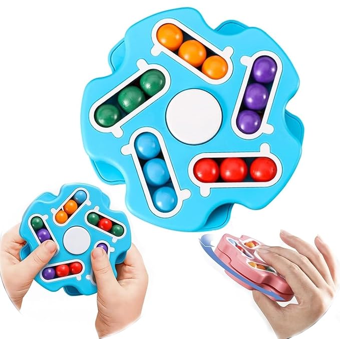 Magic Beans 2 Side Puzzle Spinner