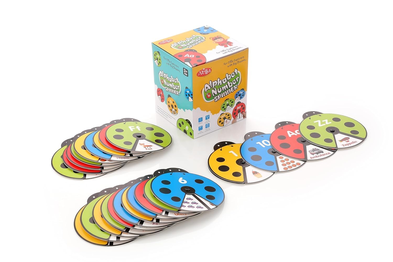 Alphabet Number Spinner