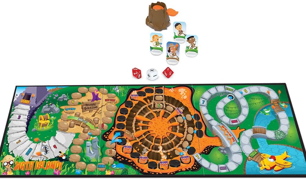 Math Island Addition & Subtraction Game