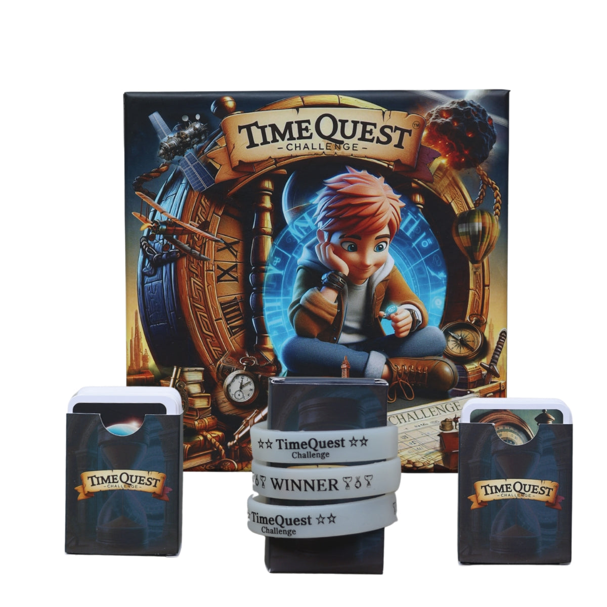 TimeQuest Challenge | Trivia Card Game | The Most Fun Way to Travel Through History!