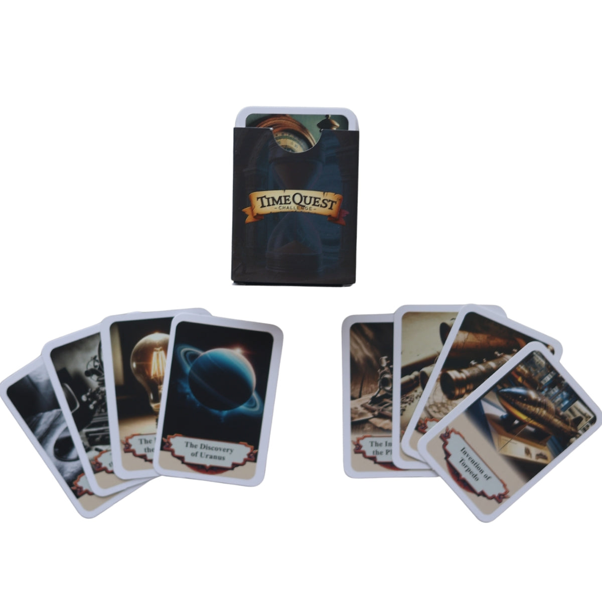 TimeQuest Challenge | Trivia Card Game | The Most Fun Way to Travel Through History!