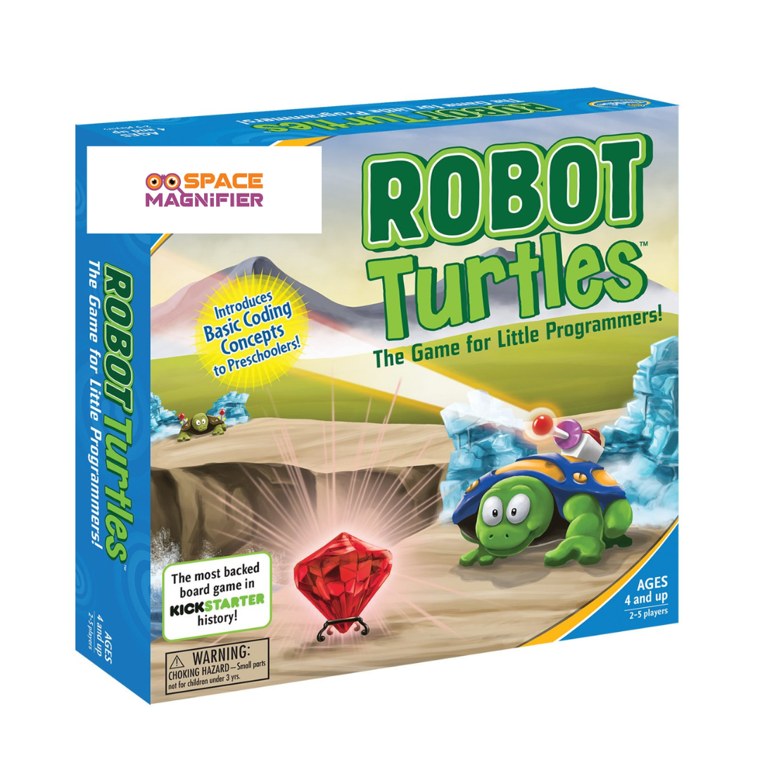 Robot Turtles Fun Board Game , Ages 4 and Up